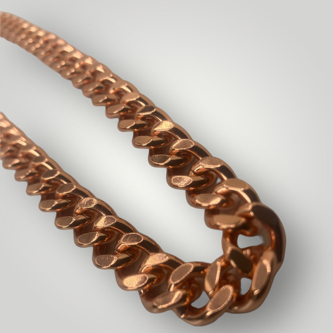 Chunky Copper Cuban Set