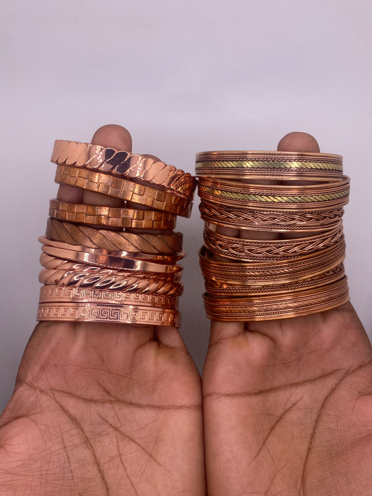 Light Beam Copper Cuff image 1