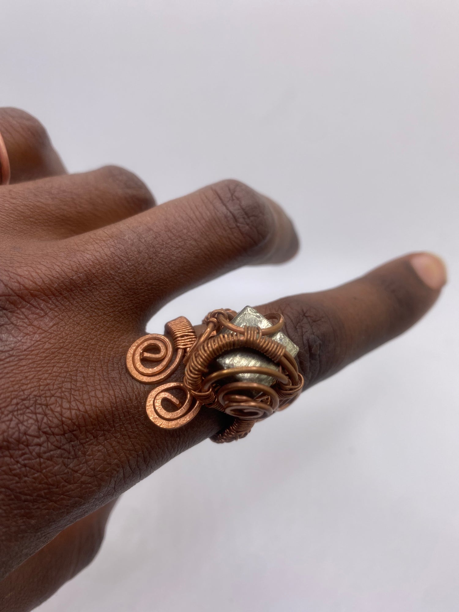 Adjustable Copper Rings